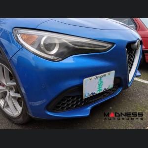 Alfa Romeo Stelvio License Plate Mount - Platypus (2018-2024)